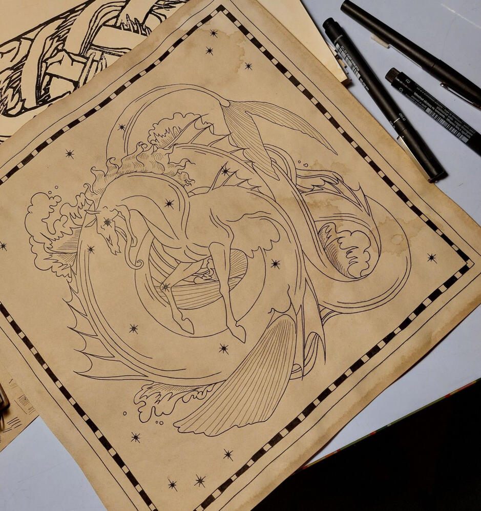 Lavoro Tradizionale - Costellazione del Kelpie