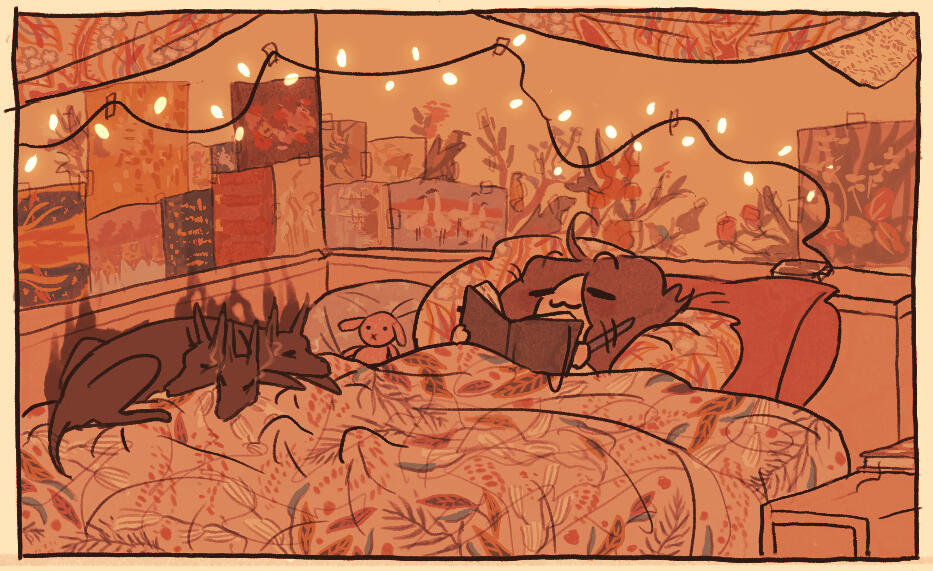 "Friday night chilling"
