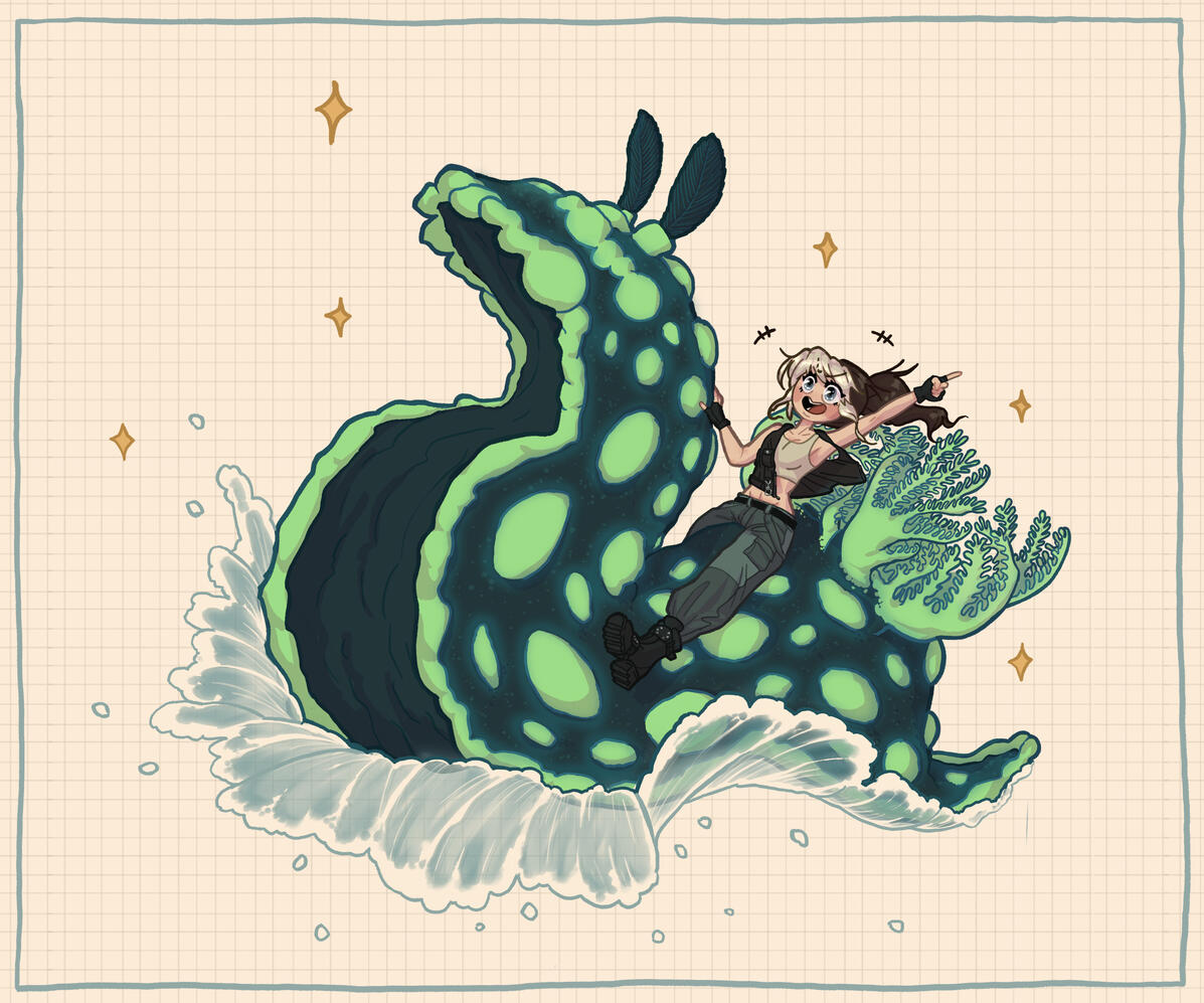 Lavoro su Commissione - &quot;Sea Slug Adventure&quot;