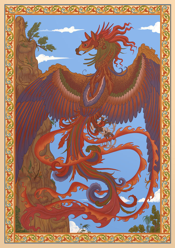 "Consigli di Vita Da Creature Mitologiche - Il Simurgh"
